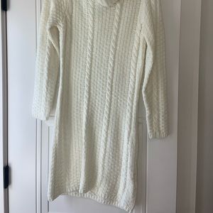 White Sweater Dress